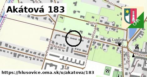 Akátová 183, Hlušovice