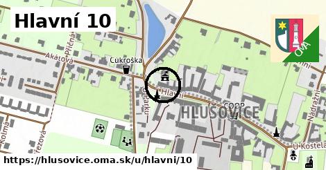 Hlavní 10, Hlušovice