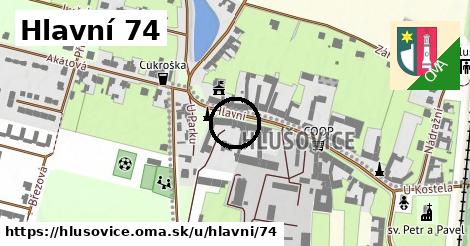 Hlavní 74, Hlušovice