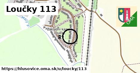 Loučky 113, Hlušovice