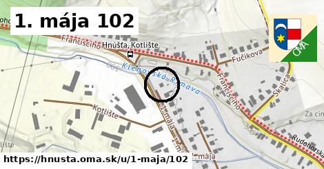 1. mája 102, Hnúšťa