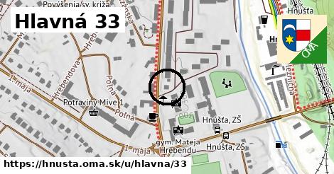 Hlavná 33, Hnúšťa