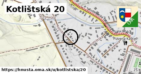 Kotlištská 20, Hnúšťa