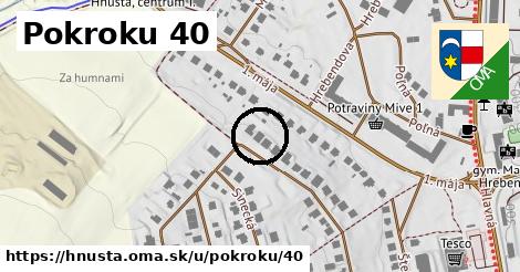 Pokroku 40, Hnúšťa