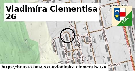 Vladimíra Clementisa 26, Hnúšťa