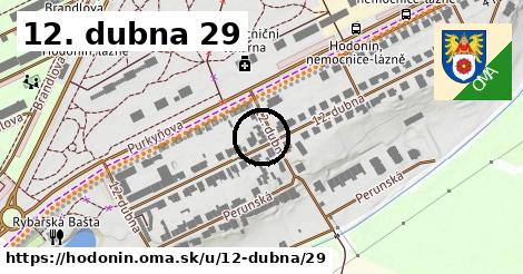 12. dubna 29, Hodonín