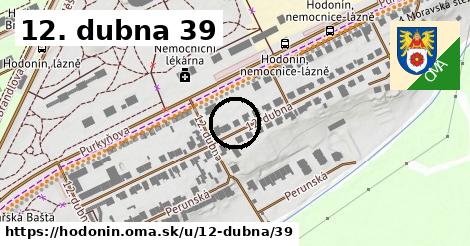 12. dubna 39, Hodonín