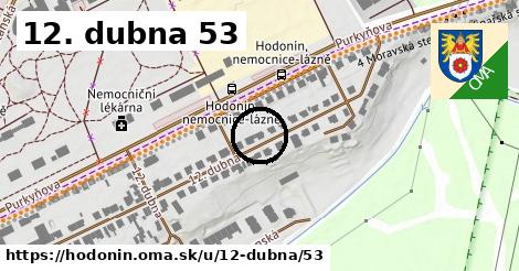 12. dubna 53, Hodonín