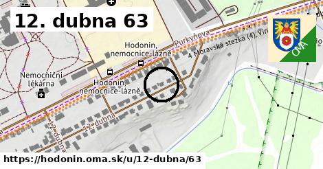 12. dubna 63, Hodonín