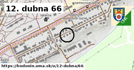 12. dubna 66, Hodonín