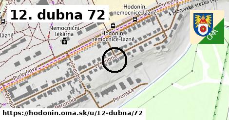 12. dubna 72, Hodonín