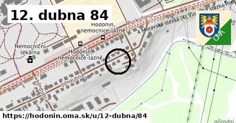 12. dubna 84, Hodonín