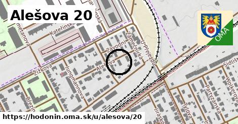 Alešova 20, Hodonín