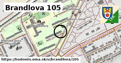 Brandlova 105, Hodonín