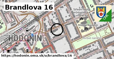 Brandlova 16, Hodonín