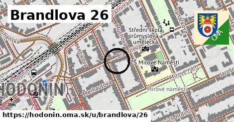 Brandlova 26, Hodonín