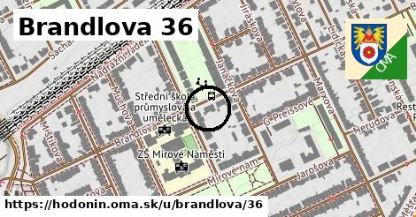 Brandlova 36, Hodonín