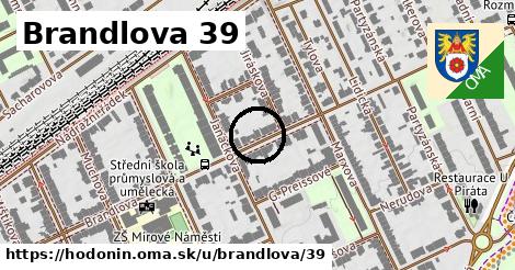 Brandlova 39, Hodonín