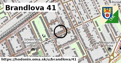 Brandlova 41, Hodonín