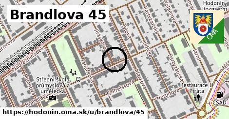 Brandlova 45, Hodonín