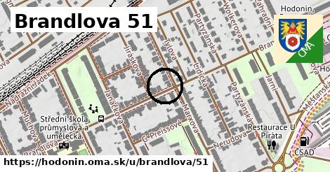 Brandlova 51, Hodonín