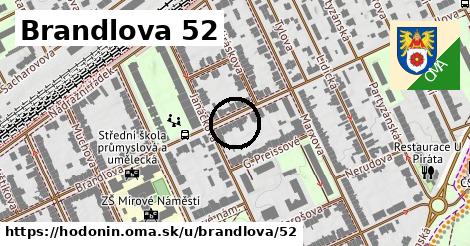 Brandlova 52, Hodonín