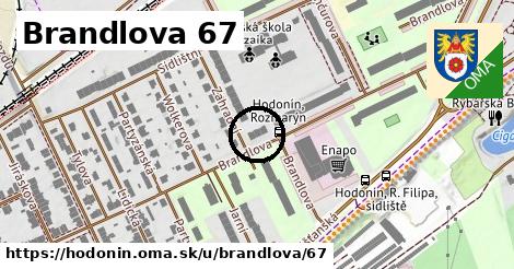 Brandlova 67, Hodonín