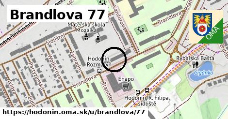 Brandlova 77, Hodonín
