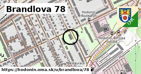 Brandlova 78, Hodonín