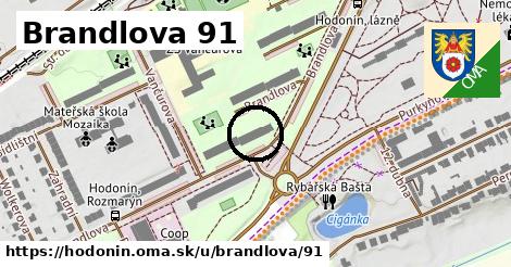 Brandlova 91, Hodonín