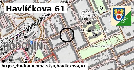 Havlíčkova 61, Hodonín