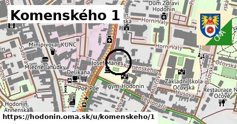 Komenského 1, Hodonín