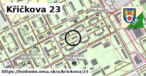 Křičkova 23, Hodonín