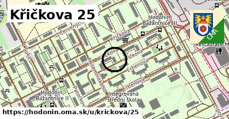 Křičkova 25, Hodonín