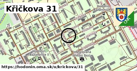 Křičkova 31, Hodonín