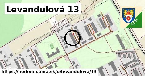 Levandulová 13, Hodonín