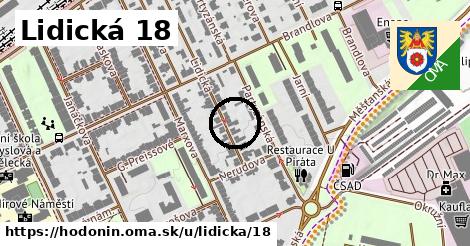 Lidická 18, Hodonín