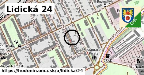 Lidická 24, Hodonín