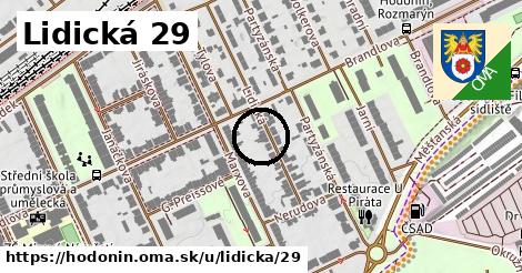 Lidická 29, Hodonín