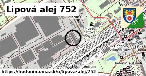 Lipová alej 752, Hodonín