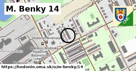 M. Benky 14, Hodonín