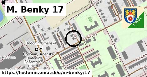 M. Benky 17, Hodonín