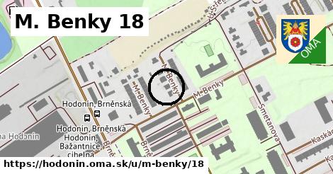 M. Benky 18, Hodonín