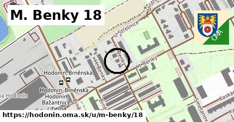 M. Benky 18, Hodonín