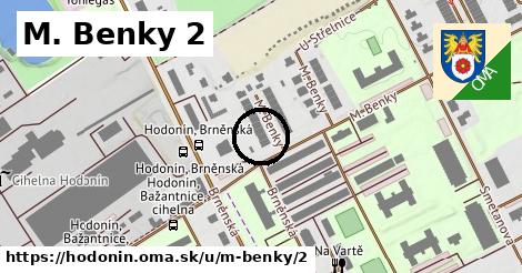 M. Benky 2, Hodonín