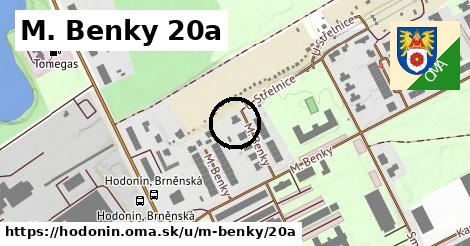 M. Benky 20a, Hodonín