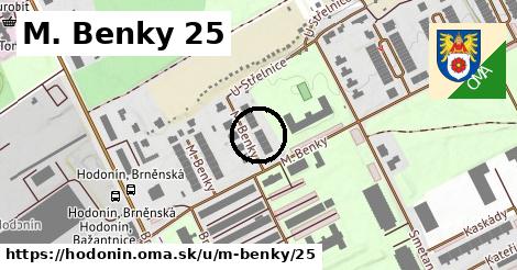 M. Benky 25, Hodonín