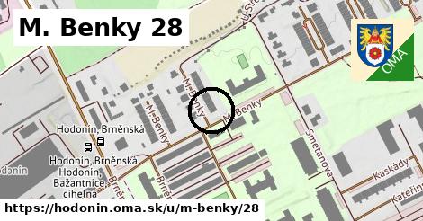 M. Benky 28, Hodonín