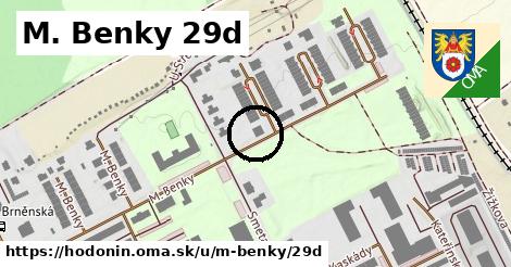 M. Benky 29d, Hodonín