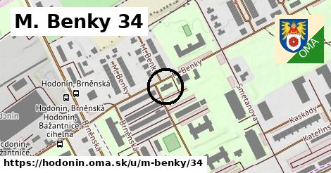 M. Benky 34, Hodonín